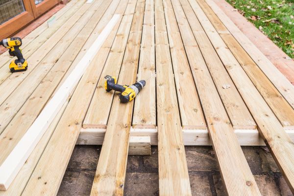 Damaged Deck Boards Repair in Lake Stevens