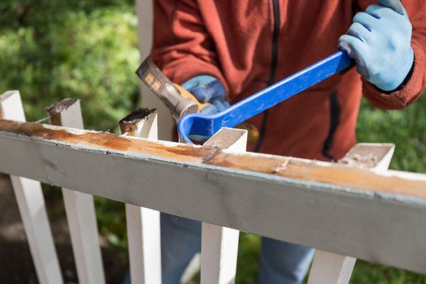 Deck Railing Replacement in Lake Stevens