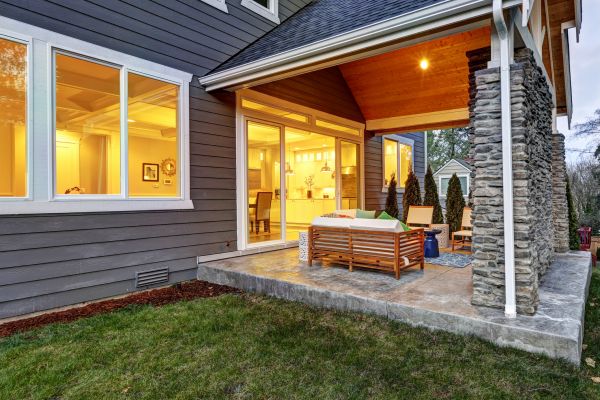 Cost of Back Porch Construction in Lake Stevens