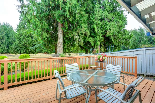 Cost of Backyard Deck Construction in Lake Stevens