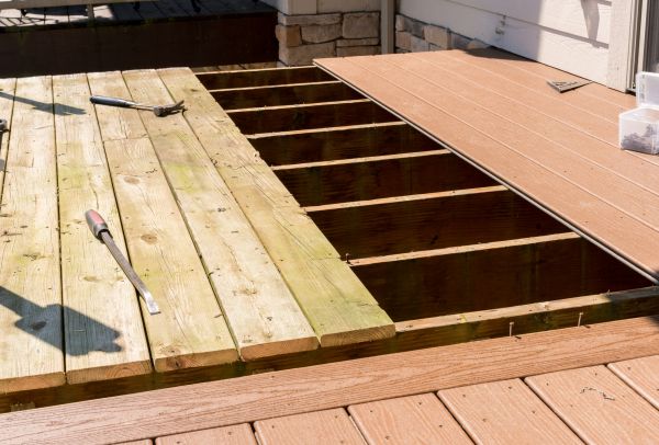 Deck Floor Replacement in Lake Stevens