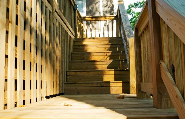 Deck Steps Replacement in Lake Stevens